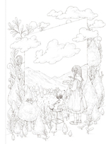 Forest Girl's 4. Colouring Book