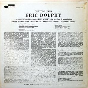 Eric Dolphy / Out To Lunch (LP)