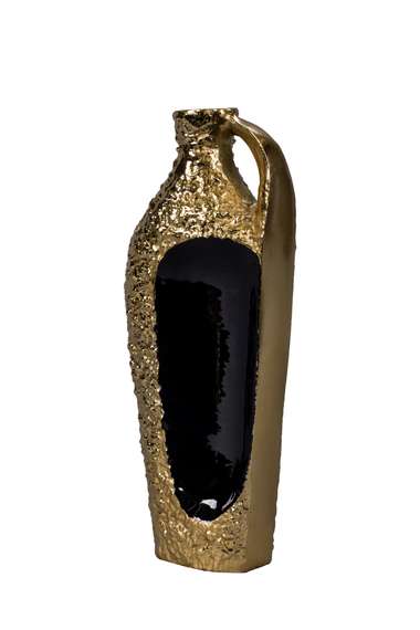 Ваза для цветов античная большая золото