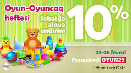 Oyun - Oyuncaq həftəsi!