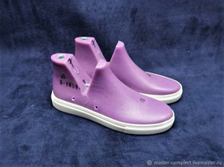 Колодки женские артикул 18591 Б ( Высокие кеды)