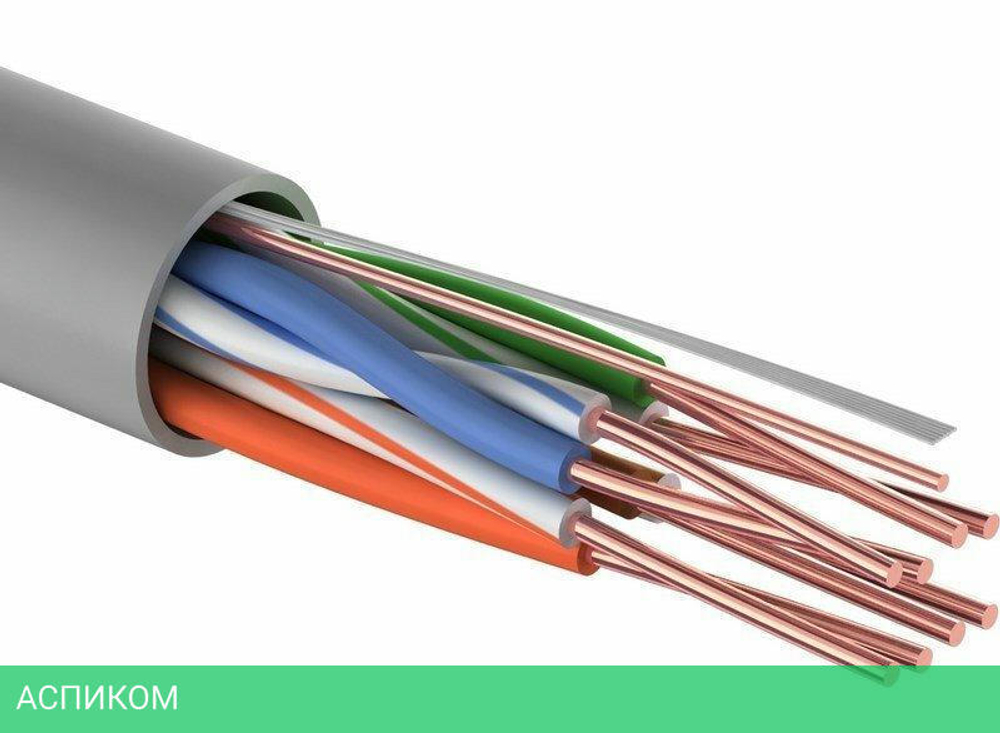 Кабель витая пара Proconnect UTP 5e Proconnect 4pr, 24AWG, CCA, Алюминий 305м (01-0043-3)