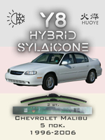 Щетки стеклоочистителя HUOYE Y8 550/475 мм на Chevrolet Malibu | Hook/J-Hook