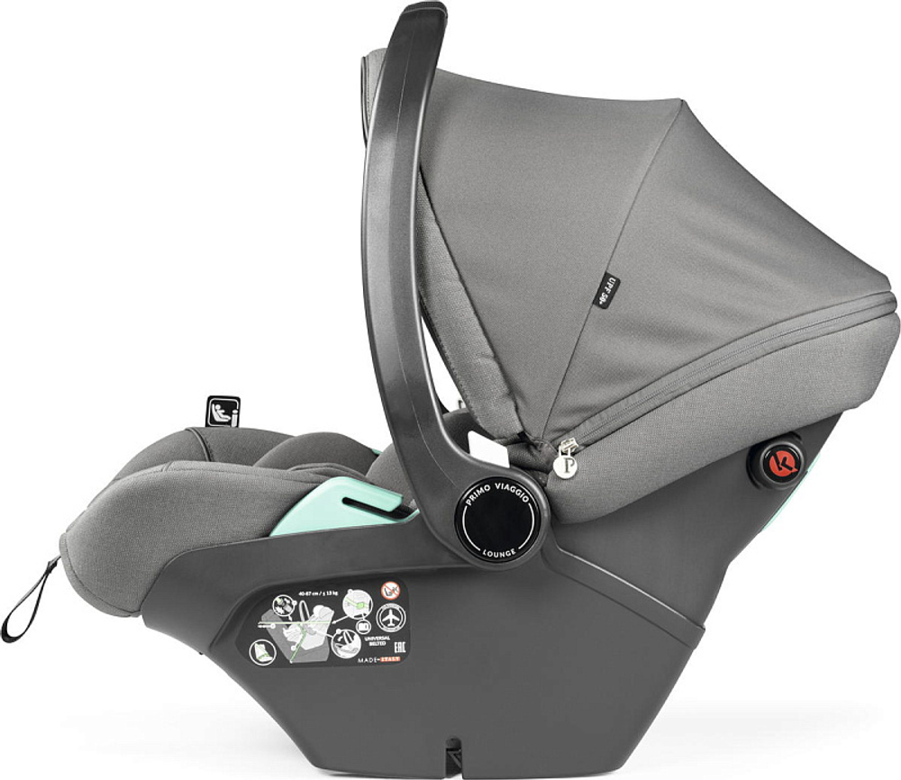 Коляска 3 в 1 Peg Perego Veloce TC Belvedere Lounge Mercury