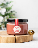 Нежный медовый десерт HoneyForYou "Спелая малина", крем-мед, 250 г.