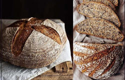 Корзинка для расстойки теста из лозы ротанга круглая 22х8.5 см