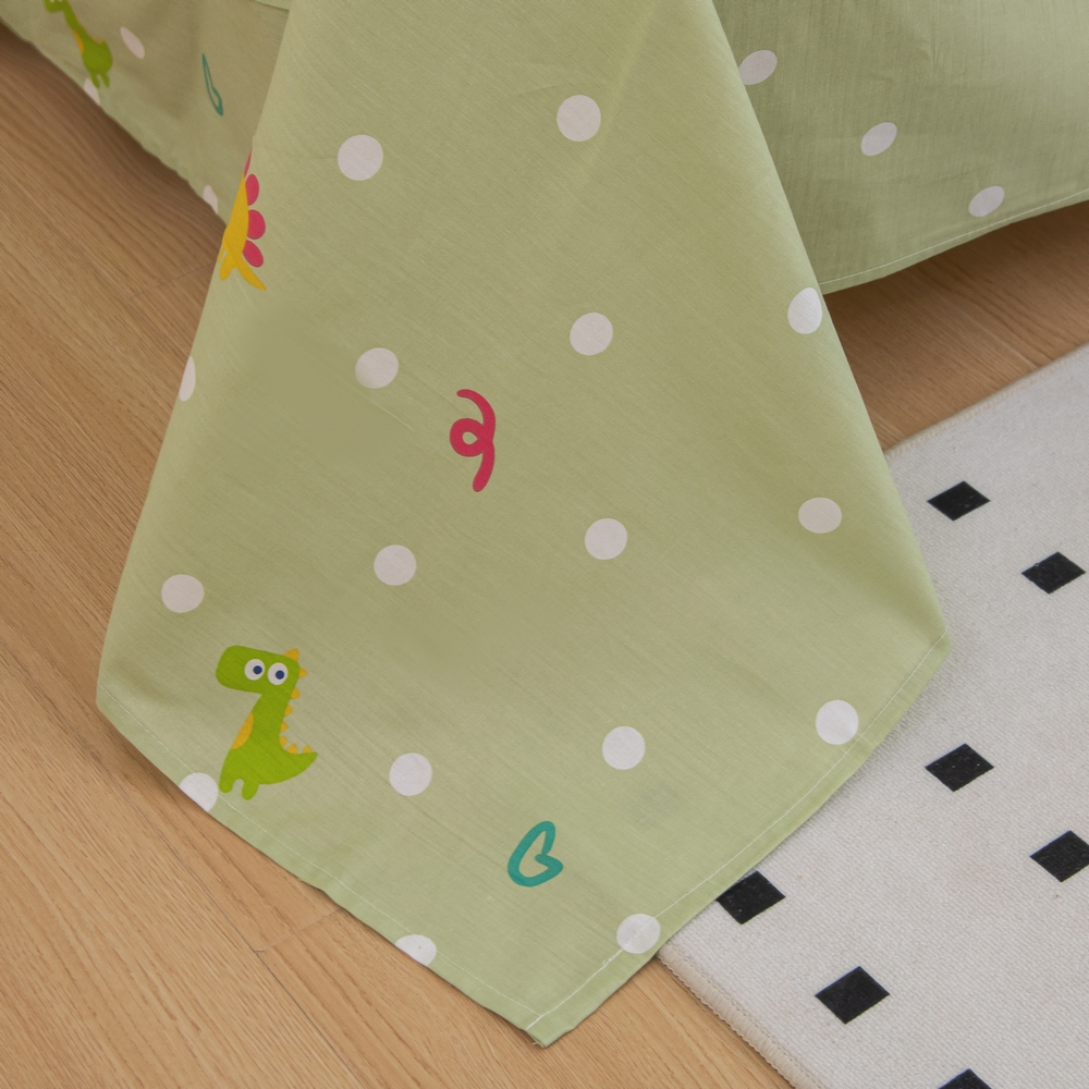 Комплект постельного белья Сатин с Одеялом Young 100% хлопок на резинке OBKR029