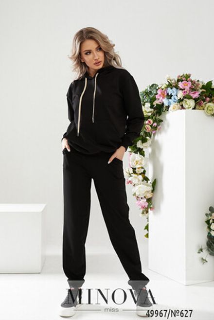 Костюм 627-черный Minova Фото 2