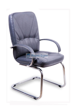 Кресло для руководителя МЕНЕДЖЕР ХРОМ КОНФЕРЕНЦ КОРОТКИЙ