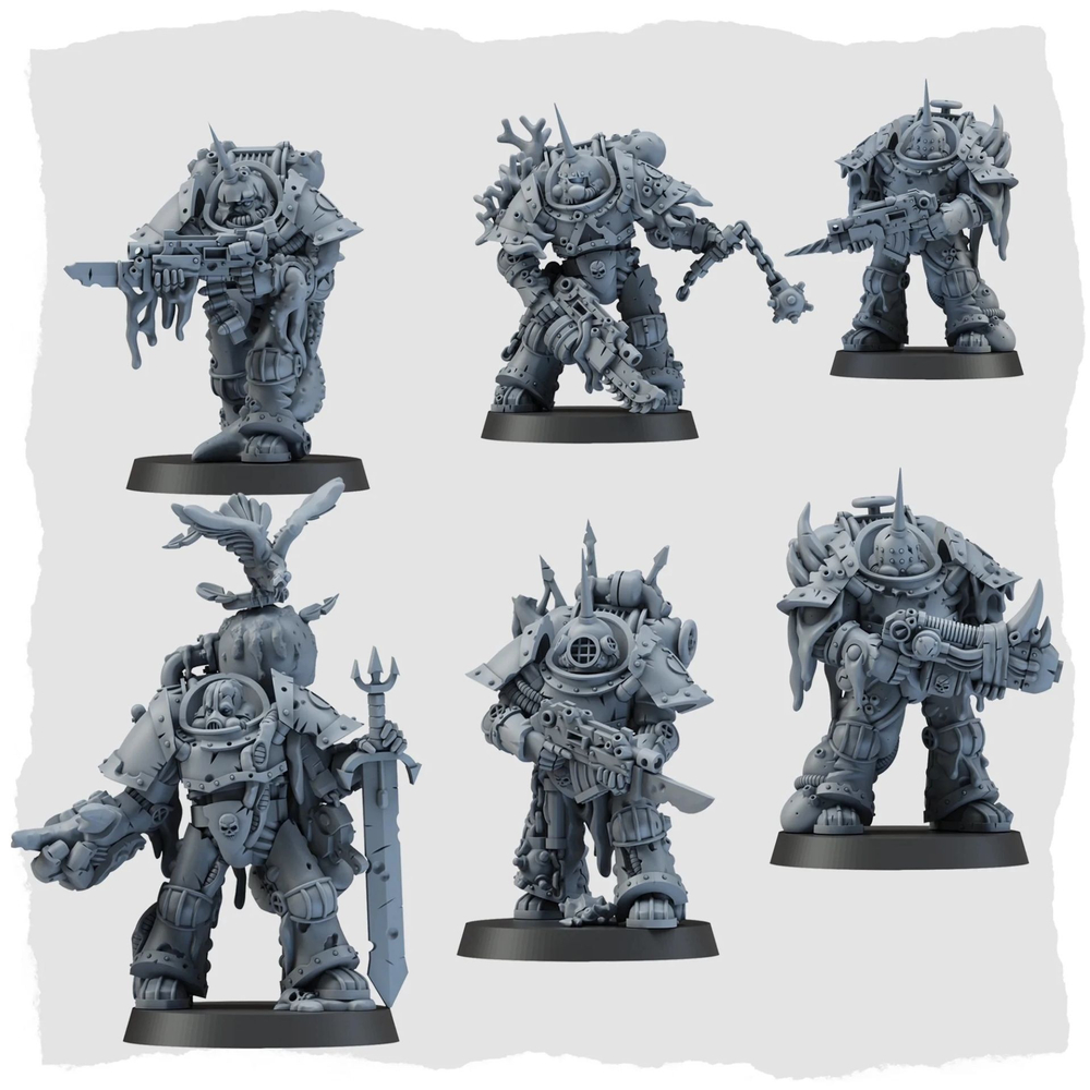 Nurgle Space Marines