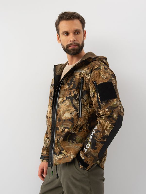 Куртка демисезонная Камелот ткань Softshell цвет Питон