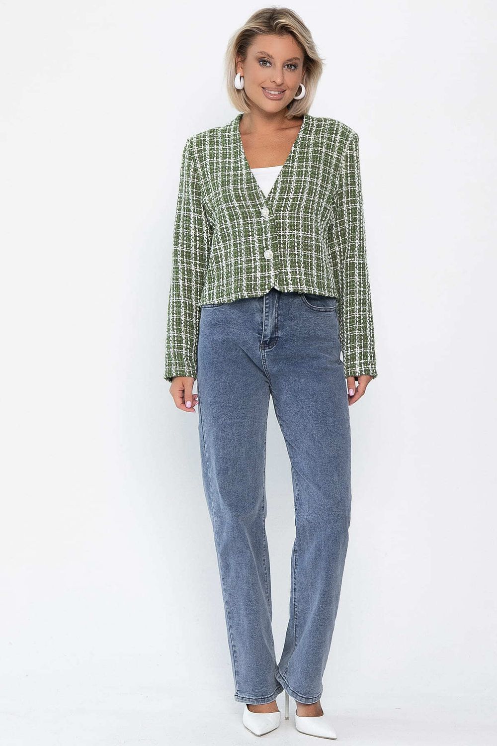 Жакет Дольче (зеленый) Б14153-7М LT Collection