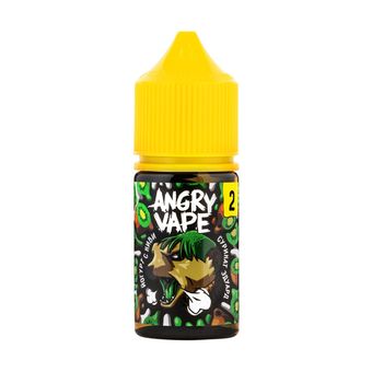 Жидкость Angry Vape Salt 2% 30 ml - Сурикат Эдуард (йогурт с киви)