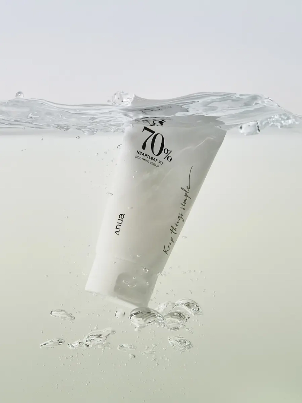 Anua Успокаивающий крем с экстрактом хауттюйнии Heartleaf 70% Soothing Cream 100 мл