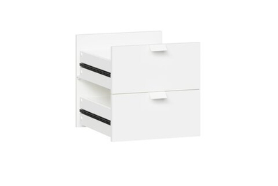 S00067 Фора 4.2 комплект выдвижных ящиков 33х33х37, белый