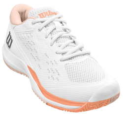 Женские Кроссовки теннисные Wilson Rush Pro Ace W - white/cantaloupe/scallop shell