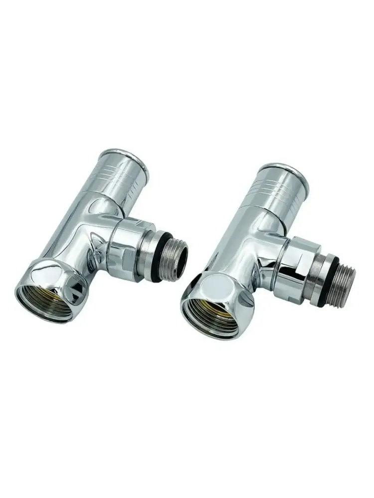 Кран для углового соед. хром. 3/4"г*1/2"ш TIM