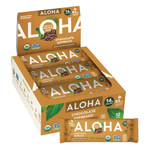 Aloha, Organic Protein Bars, Chocolate Espresso, 12 Bars, 1.98 oz (56 g) Each