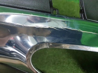 Юбка заднего бампера Mercedes GLC X253 (2015-2019)