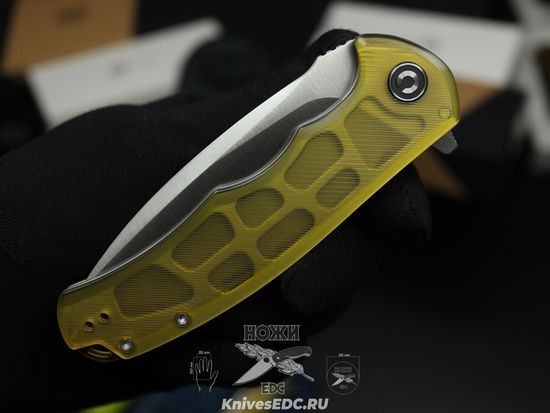 Нож складной CIVIVI Praxis C803L сталь клинка 9Cr18MoV, рукоять Ultem