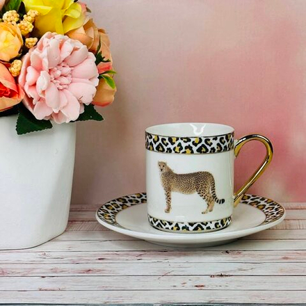 Lenardi 122-037 Кофейный набор 12пр. 120 мл в под.уп.(х12)Фарфор