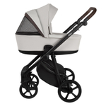 Коляска 2 в 1 Roan Esso Leather, Island Stone / Серый