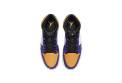 Мужские кроссовки Air Jordan 1 mid "lakers" DQ8426-517