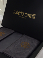 Постельное белье Roberto Cavalli Dark Grey евро
