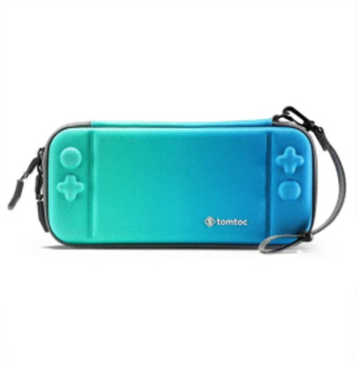 Чехол Tomtoc для Nintendo Switch OLED Slim Case, синий