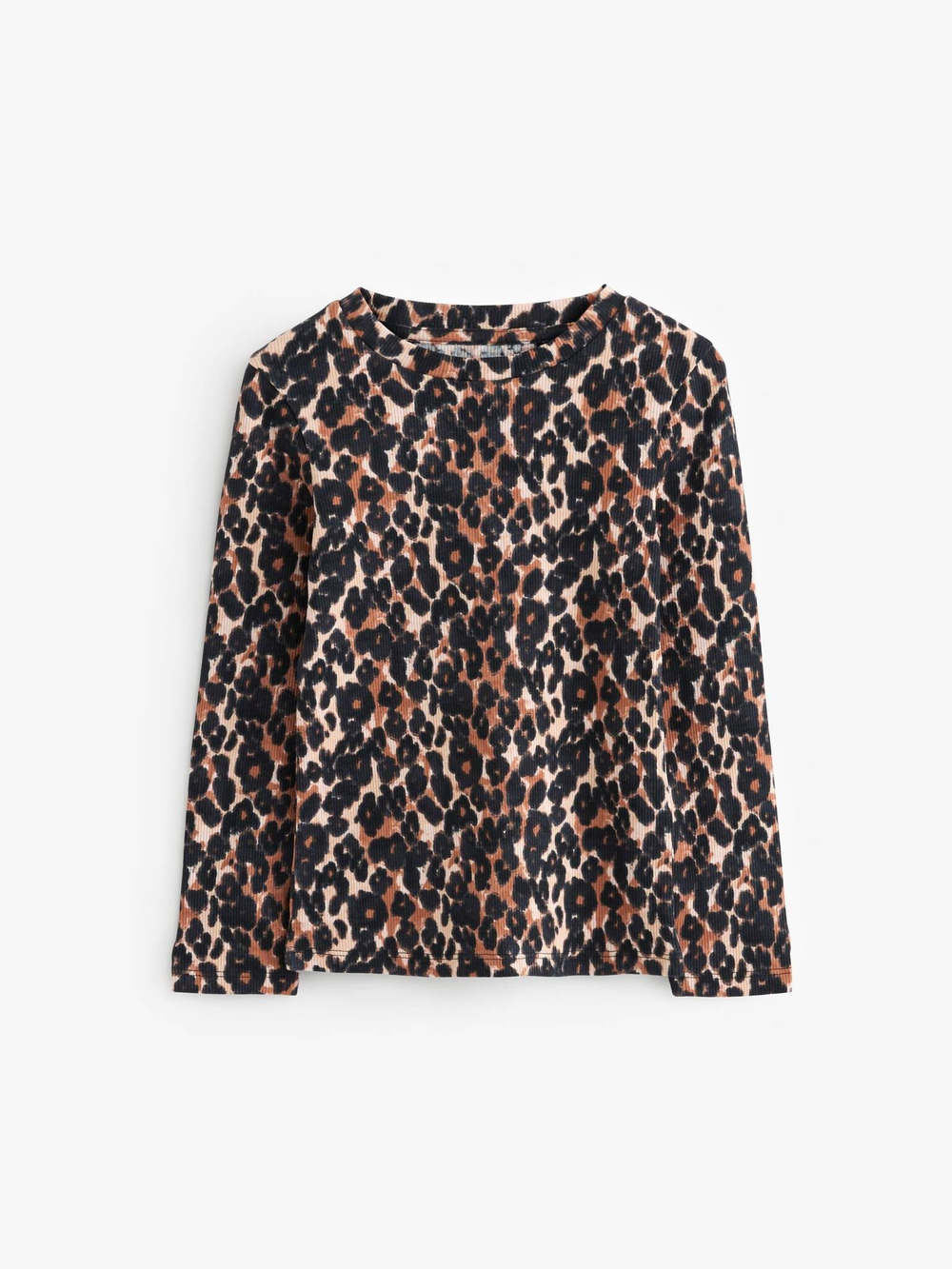 Лонгслив для девочки Next 972-459, Коричневый