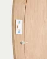 Зеркало из тикового дерева Alura 94,6 x 192,1 см