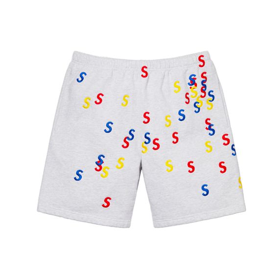 Supreme SS21 Week4 Embroidered S Sweatshort