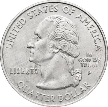 25 центов (1/4 доллара, квотер) 2001 США «Штат Нью-Йорк» (P) 