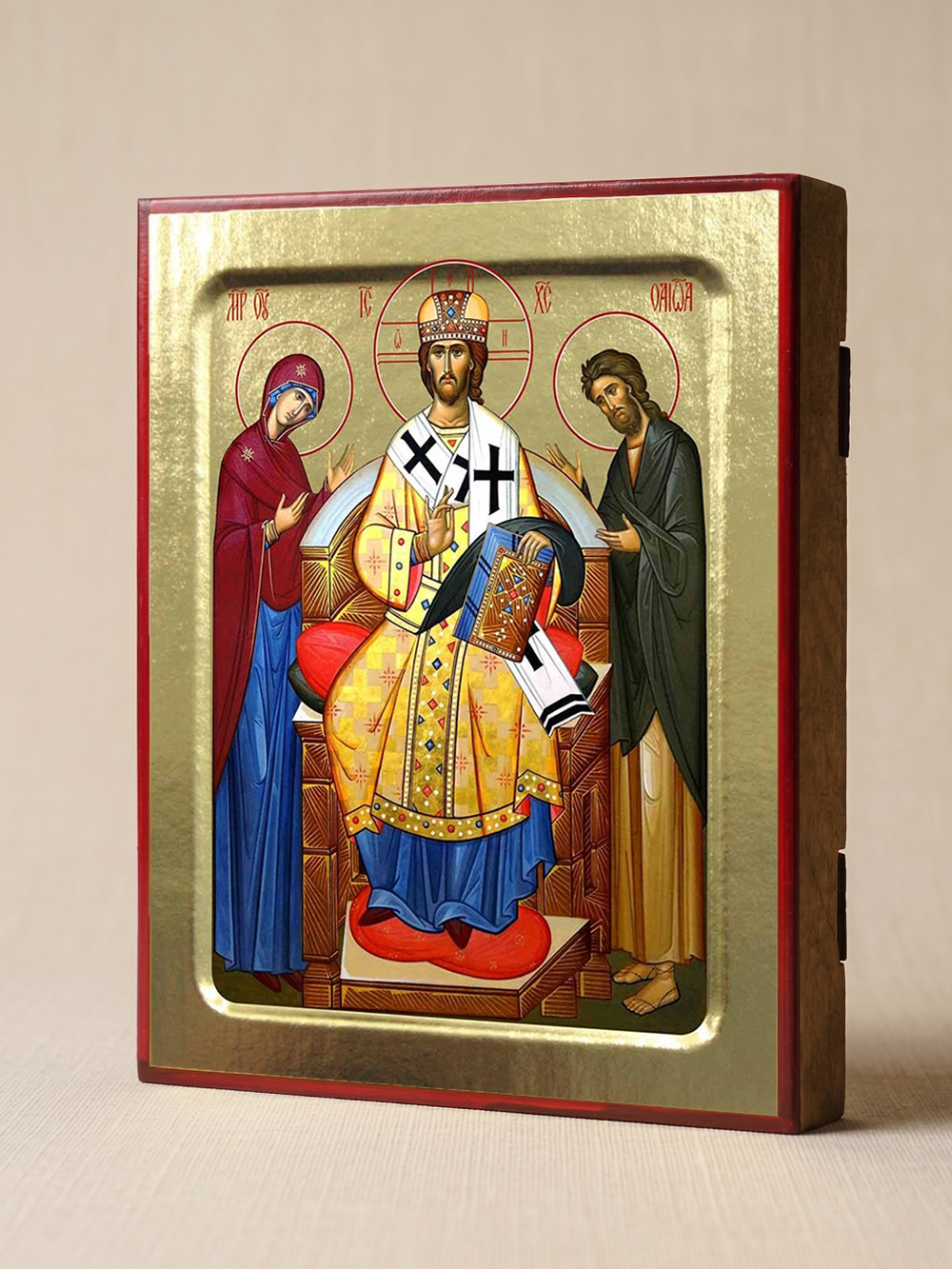 Икона Спасителя Великий Архиерей на дереве: 125 х 160 (Синопсисъ)