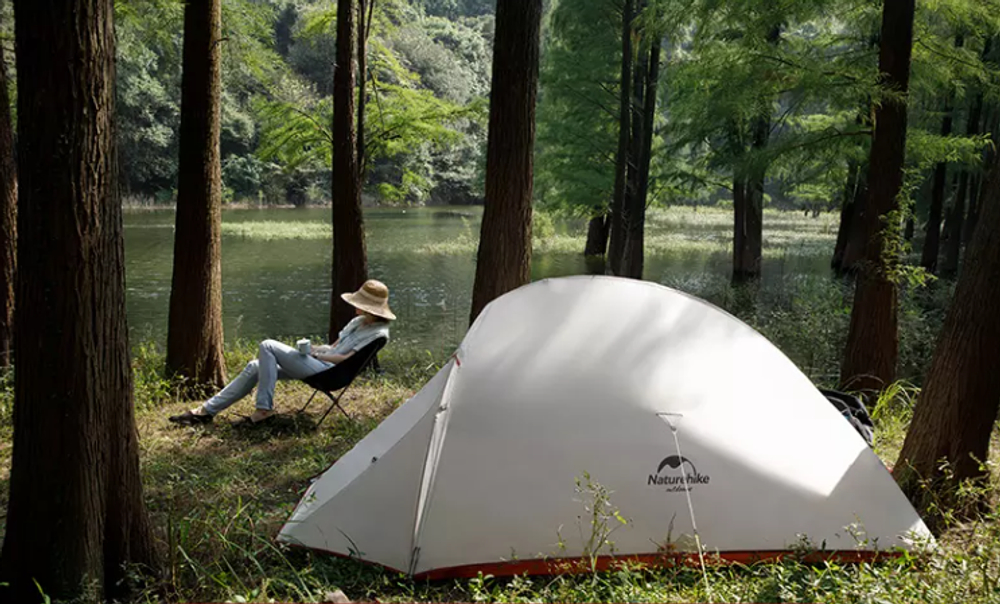 Палатка Naturehike Cloud Up Si 3-местная, алюминиевый каркас, сверхлегкая