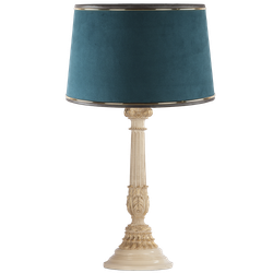 Настольная лампа Колонна Испанская Айвори Тюссо Мурена