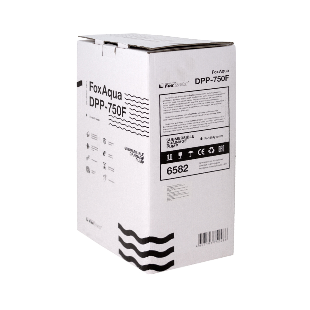 Дренажный насос FoxAqua DPP-750F