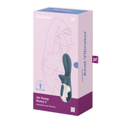 Анальный вибратор Satisfyer Air Pump Booty 2 dark grey 038643SA