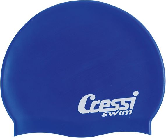 Шапочка для плавания детская Cressi Silicone Cap Kids синяя