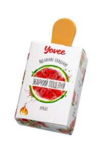 Yovee - Жаркий поцелуй - разогревающий бальзам для губ, Арбуз