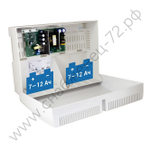 СКАТ-1200И7 (СКАТ ИБП-12/5-2x12-П) источник питания 12В 5А корпус под АКБ 2х12Ач холодный