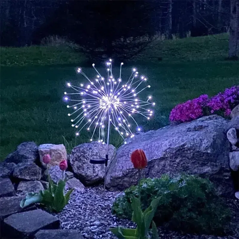 GERGLOW Уличный светильник 200 СВЕТОДИОДОВ на солнечной батарее для освещения дома дачи сада