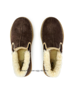 MENS STITCH SLIP - Chocolate