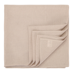 Скатерть 170x170 Tkano Essential бежевая