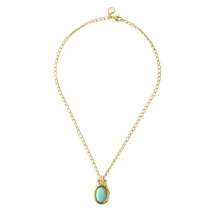 Колье Ciclon VENTURA с золотым покрытием B220811 BL/G