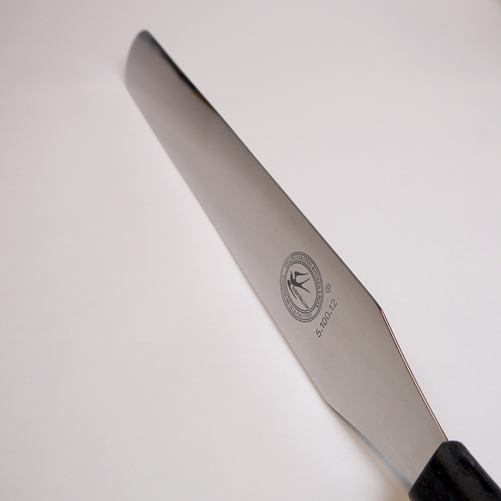 Лопатка кондитерская (палетта) прямая 30 см (мет. руч.)