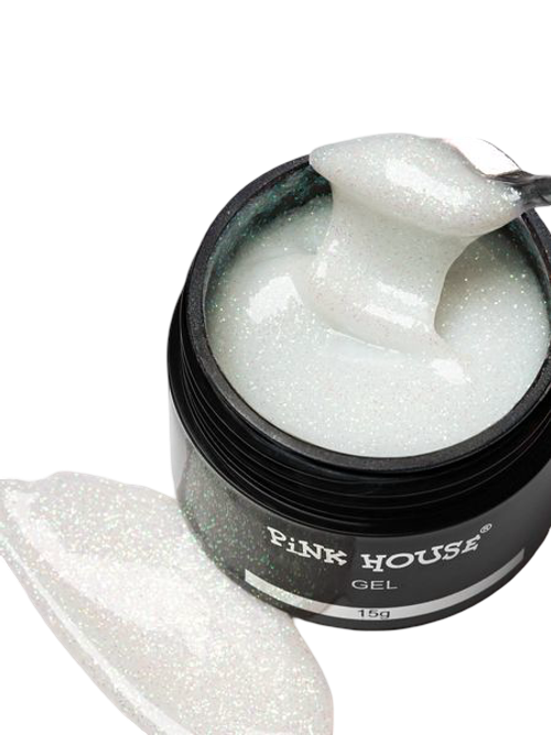 Гель SHINE NO BOTTLE 01 Pink House 15гр