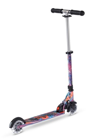 Самокат Micro Sprite Glow (светится в темноте) LED, Art Млечный путь