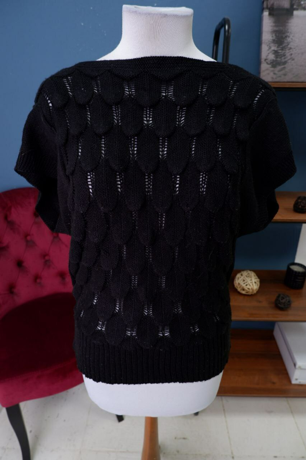 Кофта Русский Трикотаж с коротким рукавом 46 размер