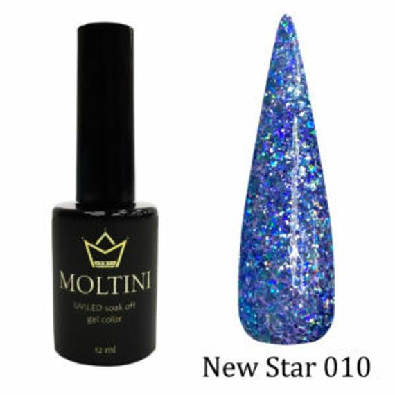 Гель-лак Moltini New Star 010, 12 ml